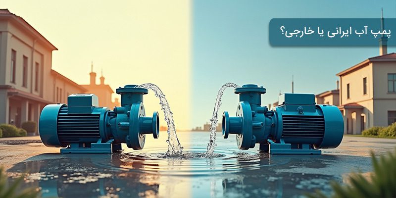 تفاوت پمپ آب خانگی ایرانی و خارجی